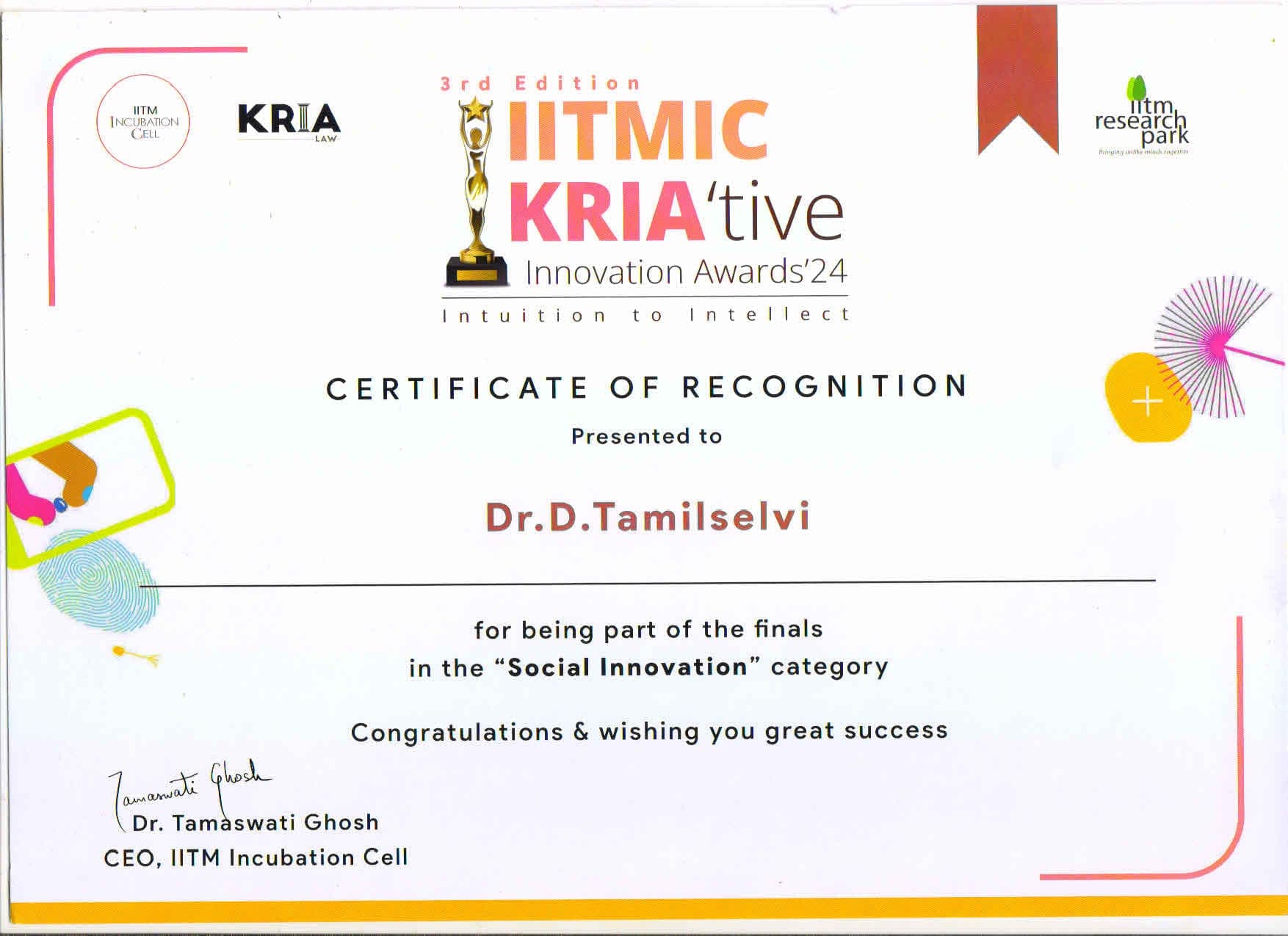 Top 10 Innovation Finalists