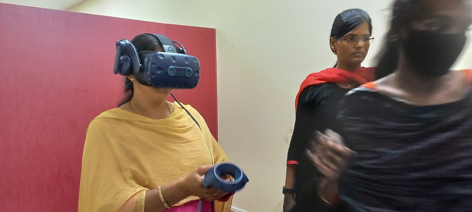 Media coverage of VR therapy lab